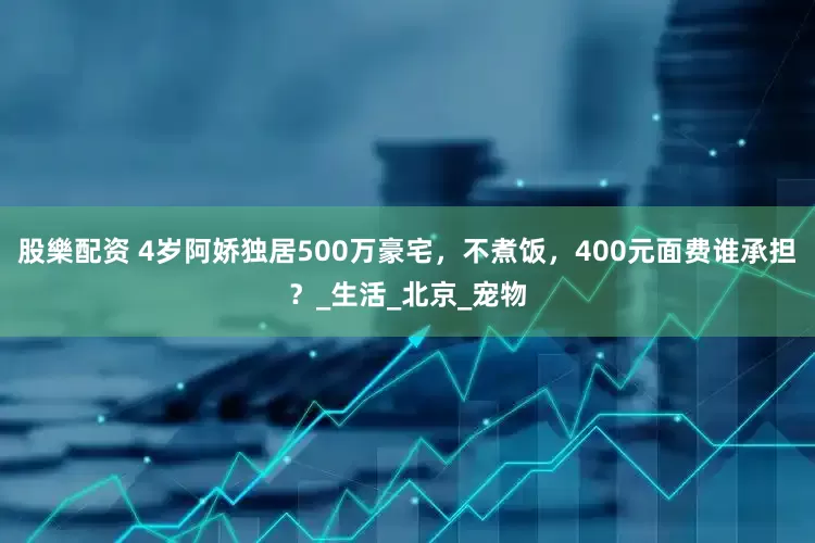 股樂配资 4岁阿娇独居500万豪宅，不煮饭，400元面费谁承担？_生活_北京_宠物