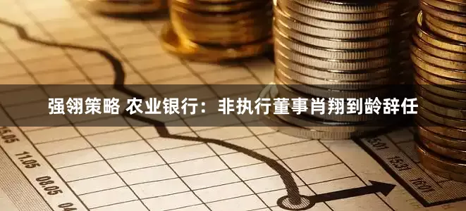 强翎策略 农业银行：非执行董事肖翔到龄辞任